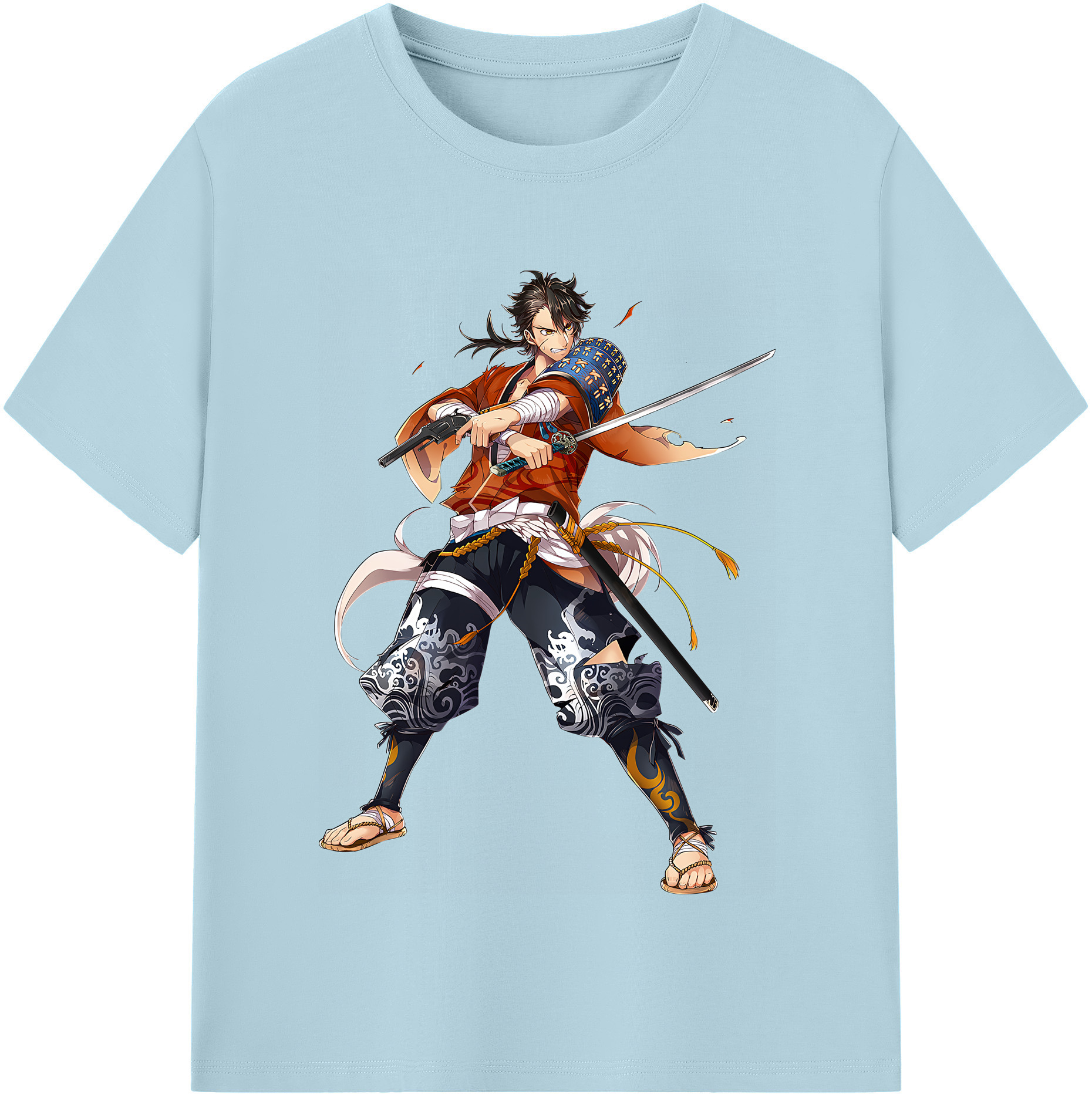 （画像用） 刀剣乱舞 Touken Ranbu 綿100％半袖Tシャツ（フロントプリント）